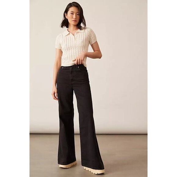 NWT Levi’s High Loose Flare Black 29X32